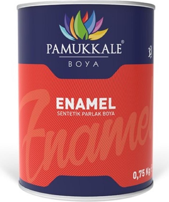 Enamel Sentetik Parlak Boya 0.75 kg Metalik Gri