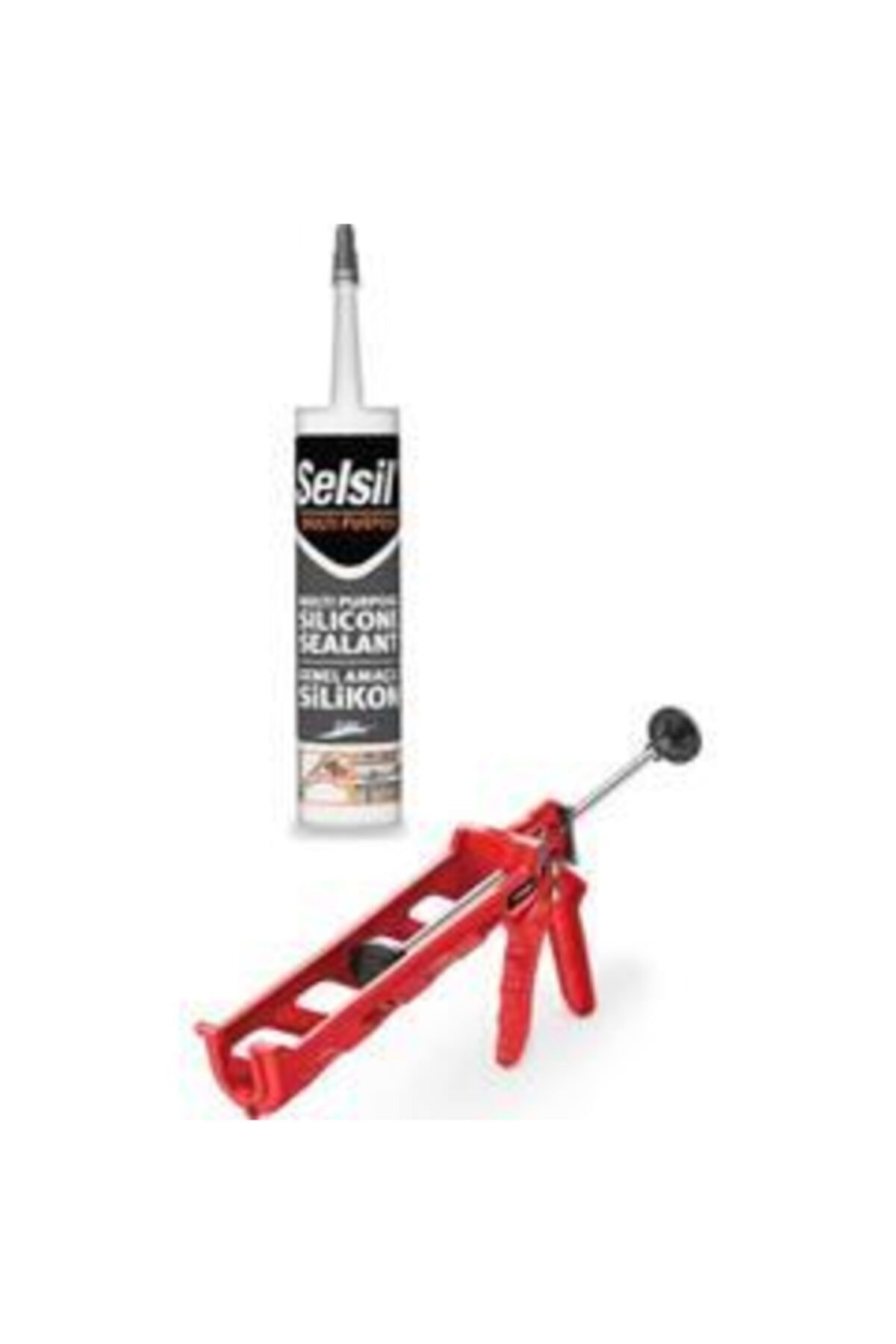 Silikon + Plastil Silikon Tabancası