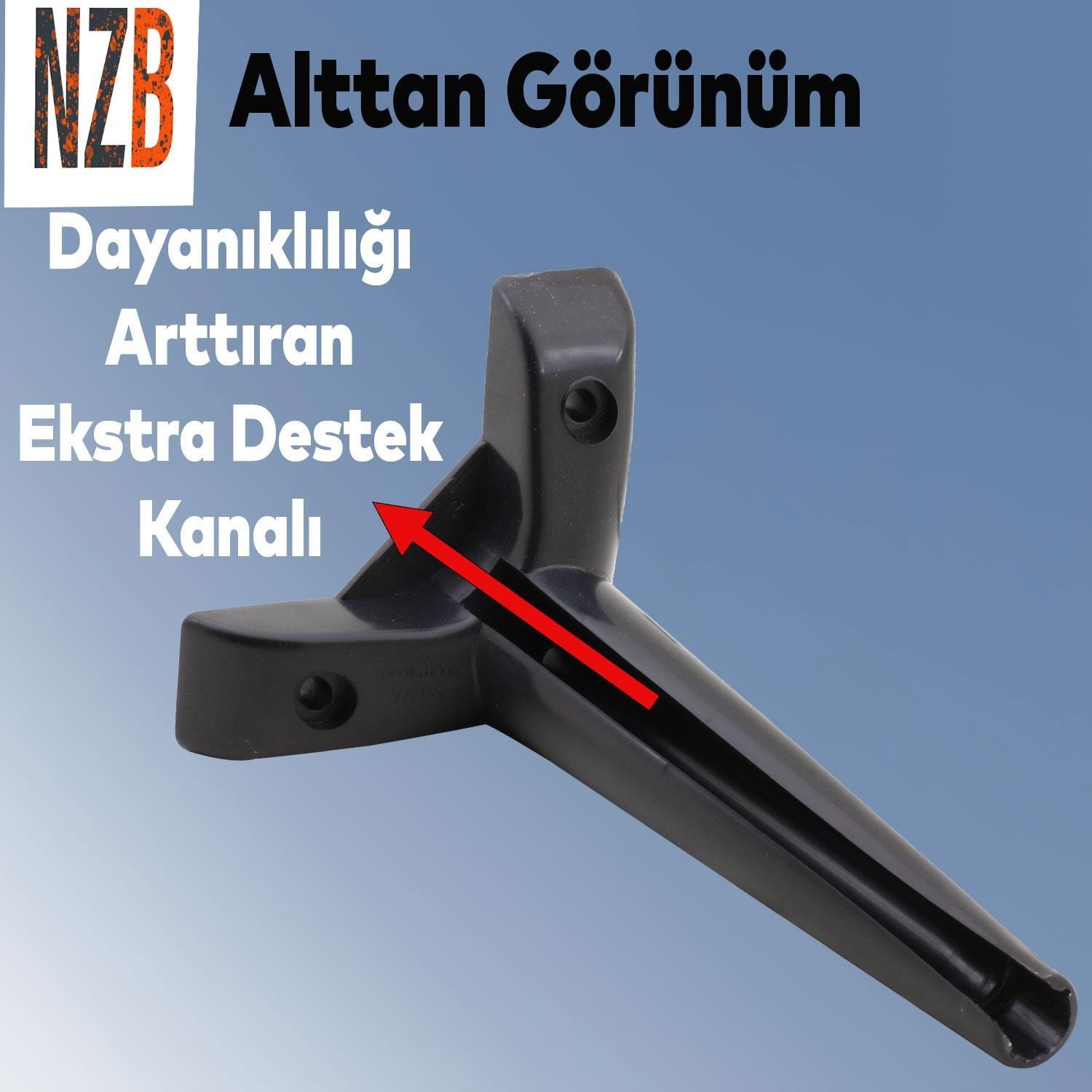 Lüks Mobilya Kanepe Sehpa Tv Ünitesi Koltuk Ayağı 19 cm Siyah Baza Ayak