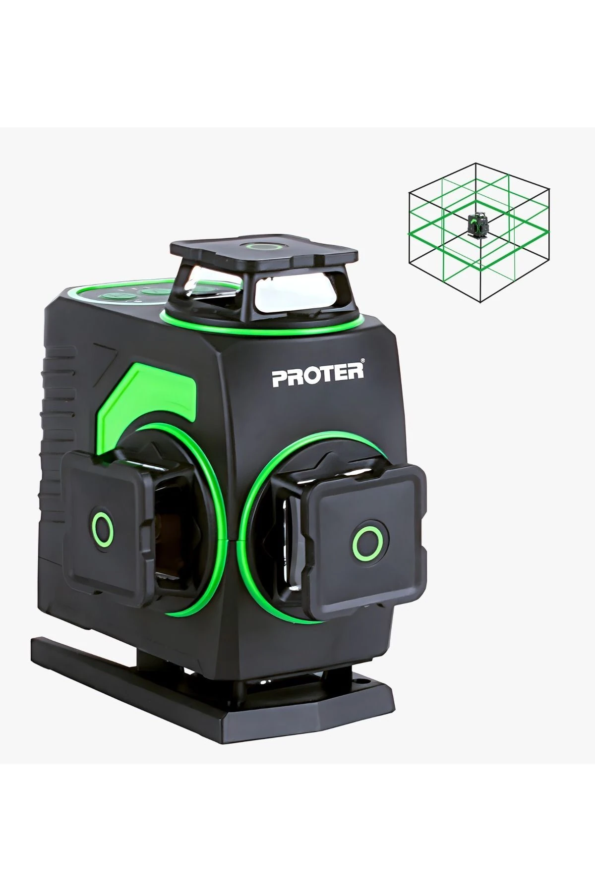 PL460 Ls Yeşil Lazer Hizalama 4X360 D