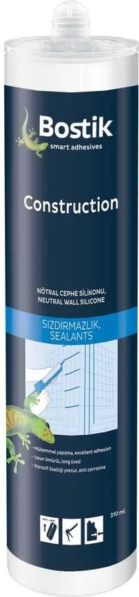 Construction Nötral Cephe Silikonu Şeffaf (Koli 25 Adet)
