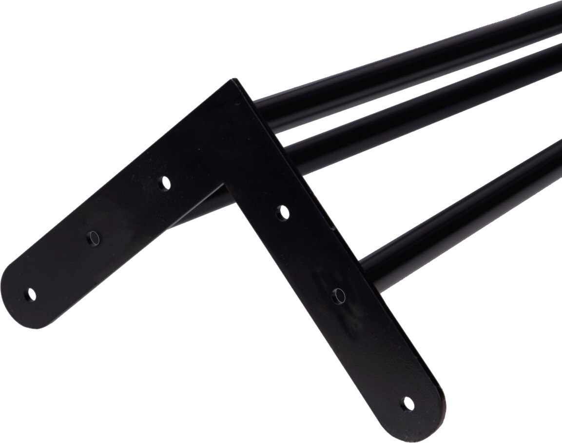 Metal Boru Ayak Kütük Masa Dresuar Kaşıklık Kitaplık Orta Sehpa Zigon Ayağı 45 cm (4 Adet)