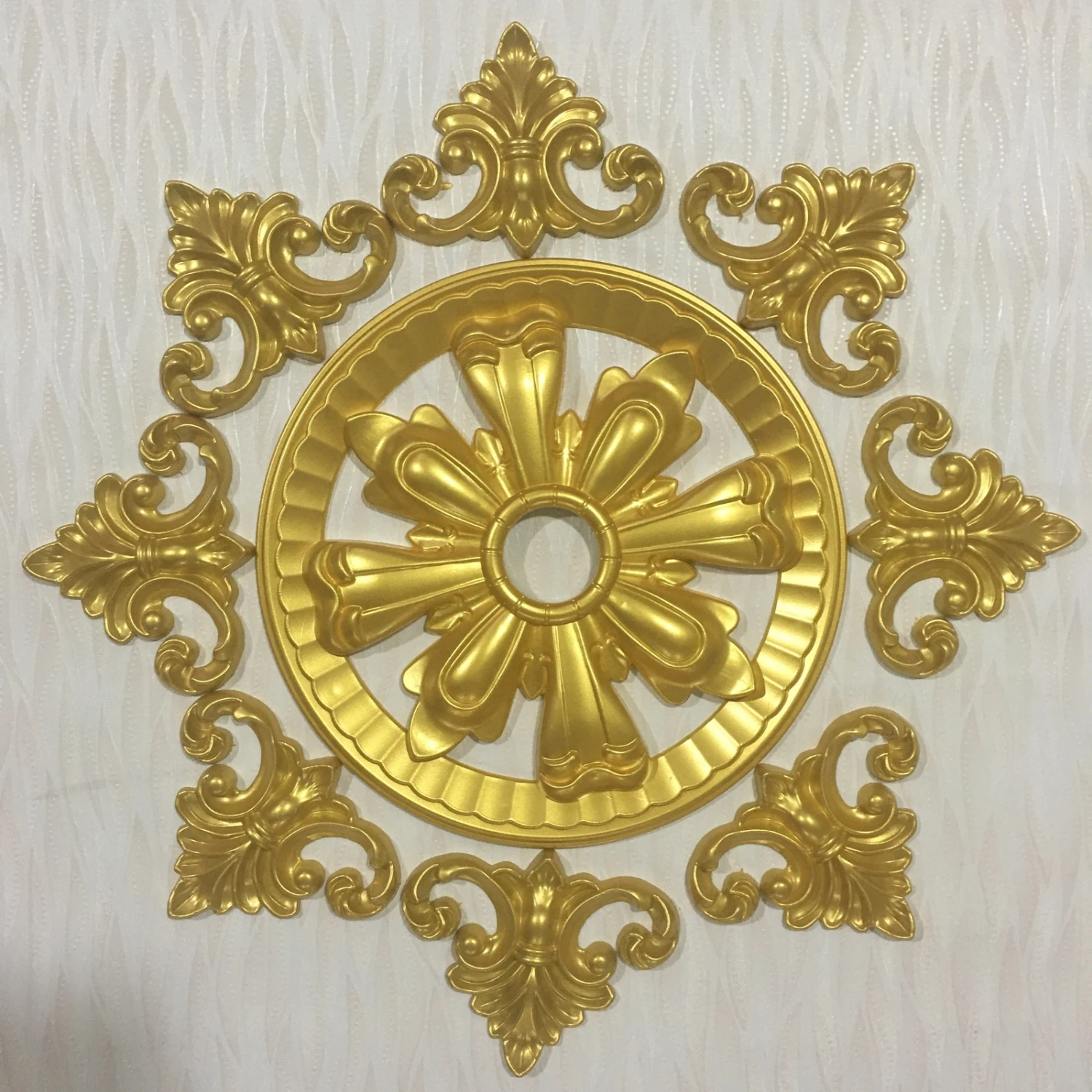 Boyanabilir Saray Tavan Motif 4 Adet 25*25 cm GBM - B25 - 4