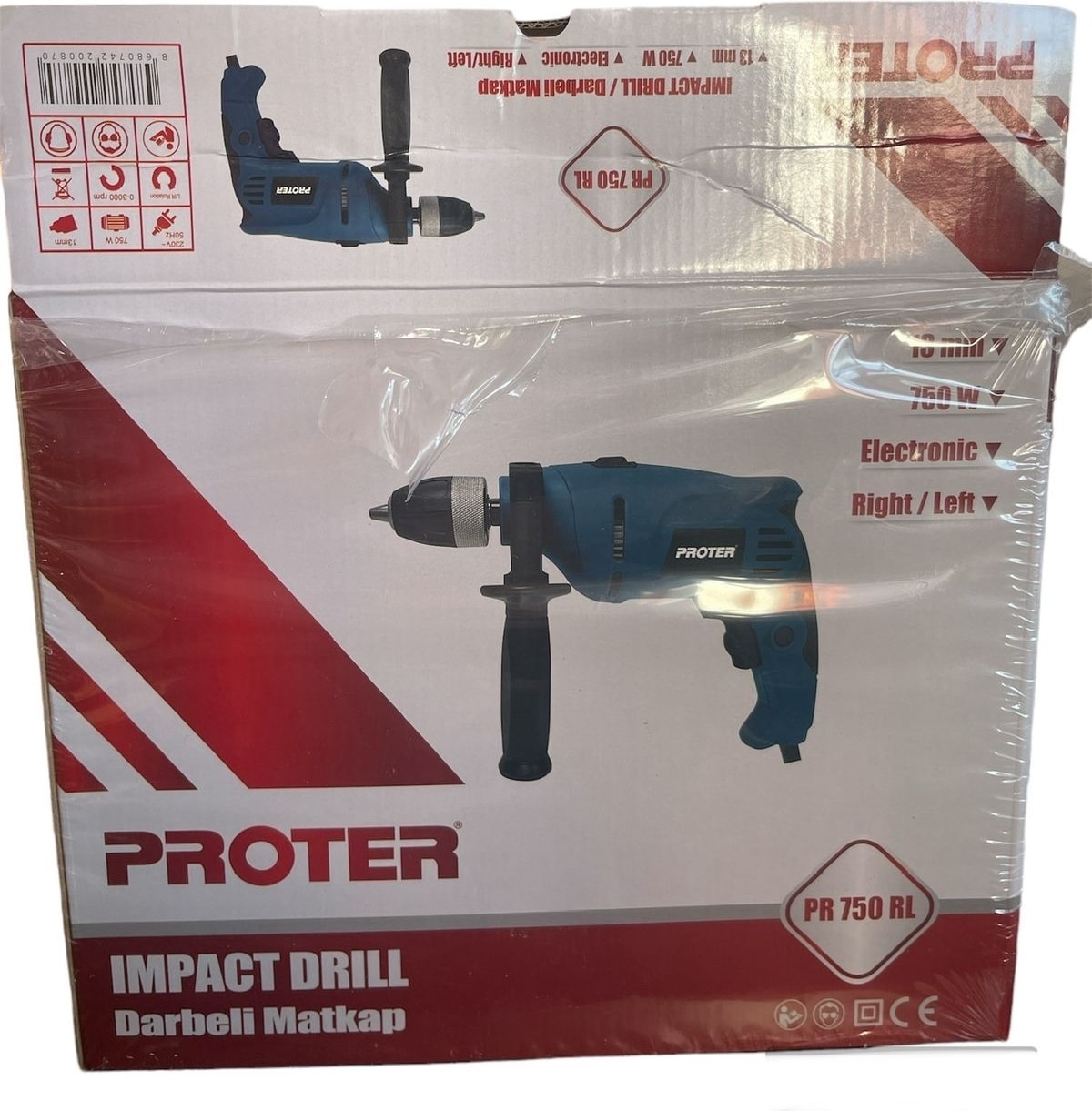 700-1000W Darbeli Matkap, 2-5 M Kablosuz ve Kablolu, 2 Yıl Garanti