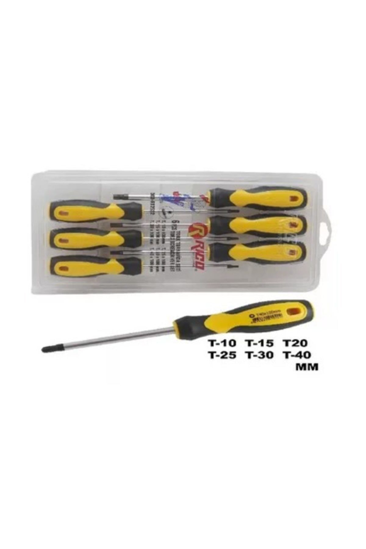 RİCO 6 Parça Torx Tornavida Takımı