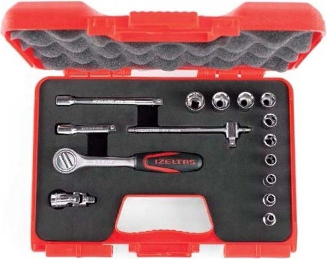 15Lİ Karburatör Lokma Anahtar Takımı 1/4'' - 1107006015