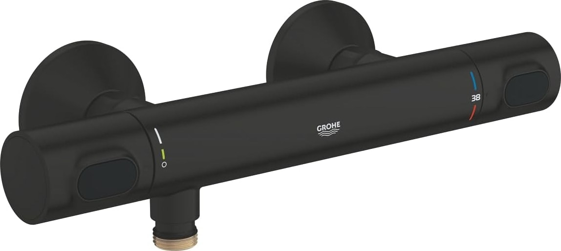 Grohtherm 500 Termostatik Duş Bataryası Mat Siyah - 347932430