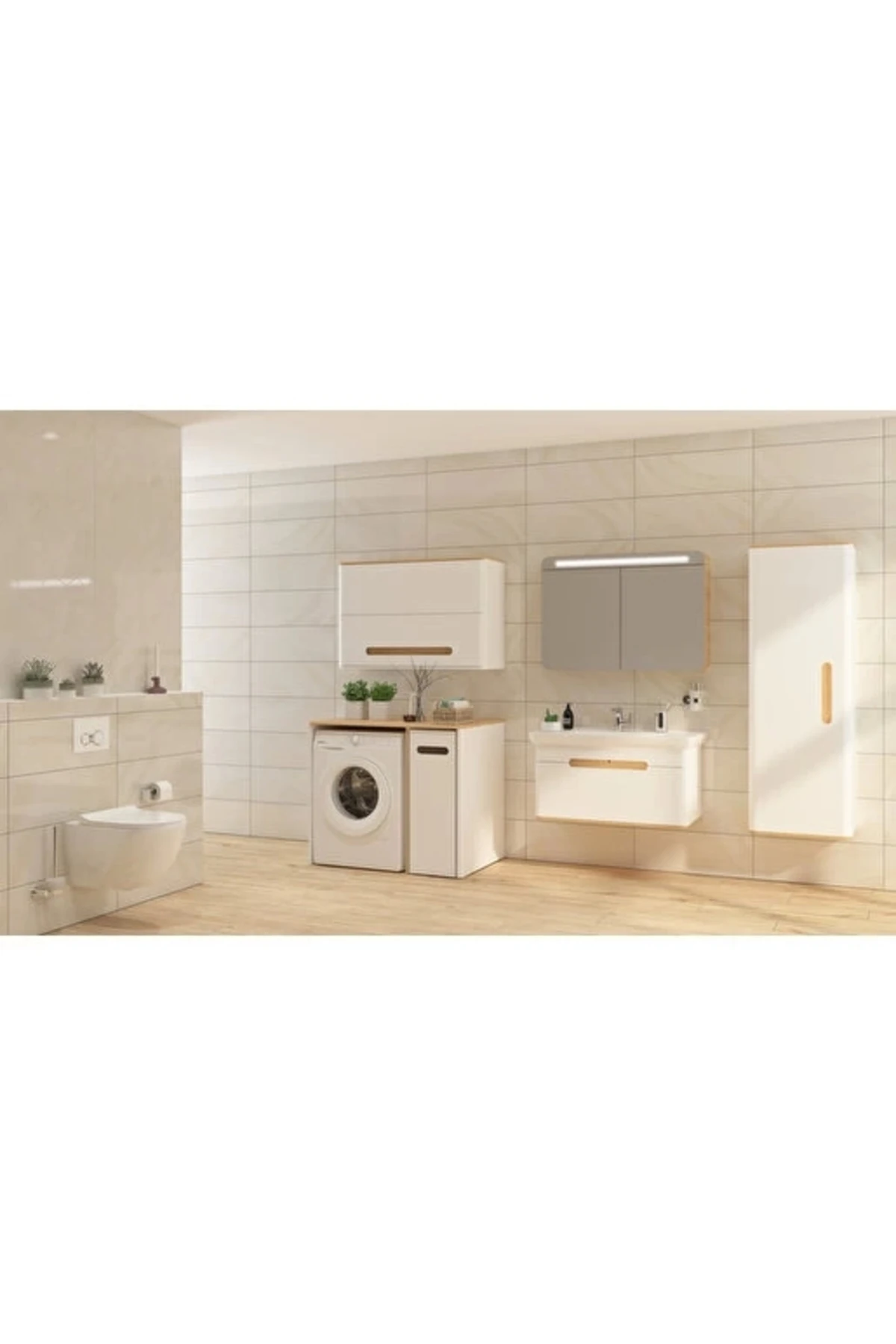 Sento 7748B003-0559 Rim-ex Asma Klozet, 54 cm, Beyaz