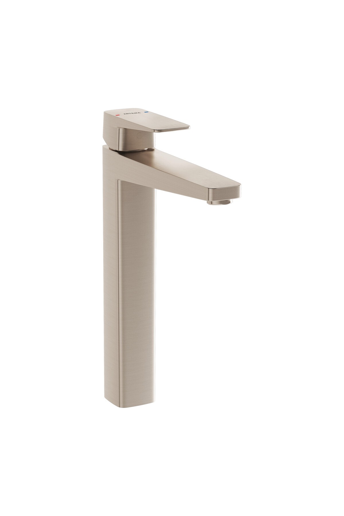 Root Square A4273334 Çanak Lavabo Bataryası, Fırçalı Nikel
