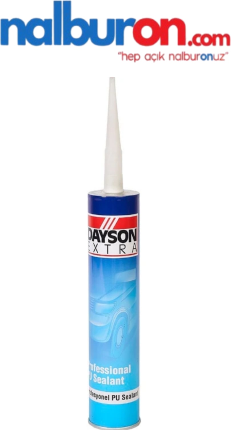 Dayson Poliüretan Pu Mastik Siyah Genel Amaçlı Yapıştırıcı Silikon 280 ml