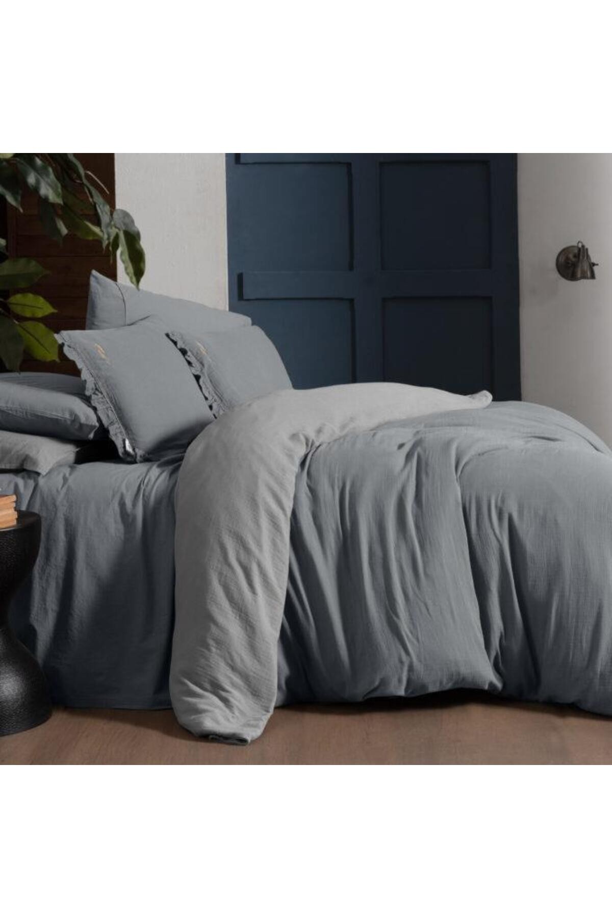 Mood Comfort Kenyon Tek Kişilik Nevresim Takımı Gri