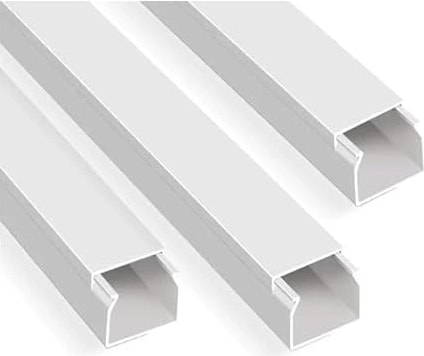 4 Metre (25X16) | Kendinden Yapışkanlı Kablo Kanalı | 4m (10 Adet x 40CM) | Kablo Gizleyici