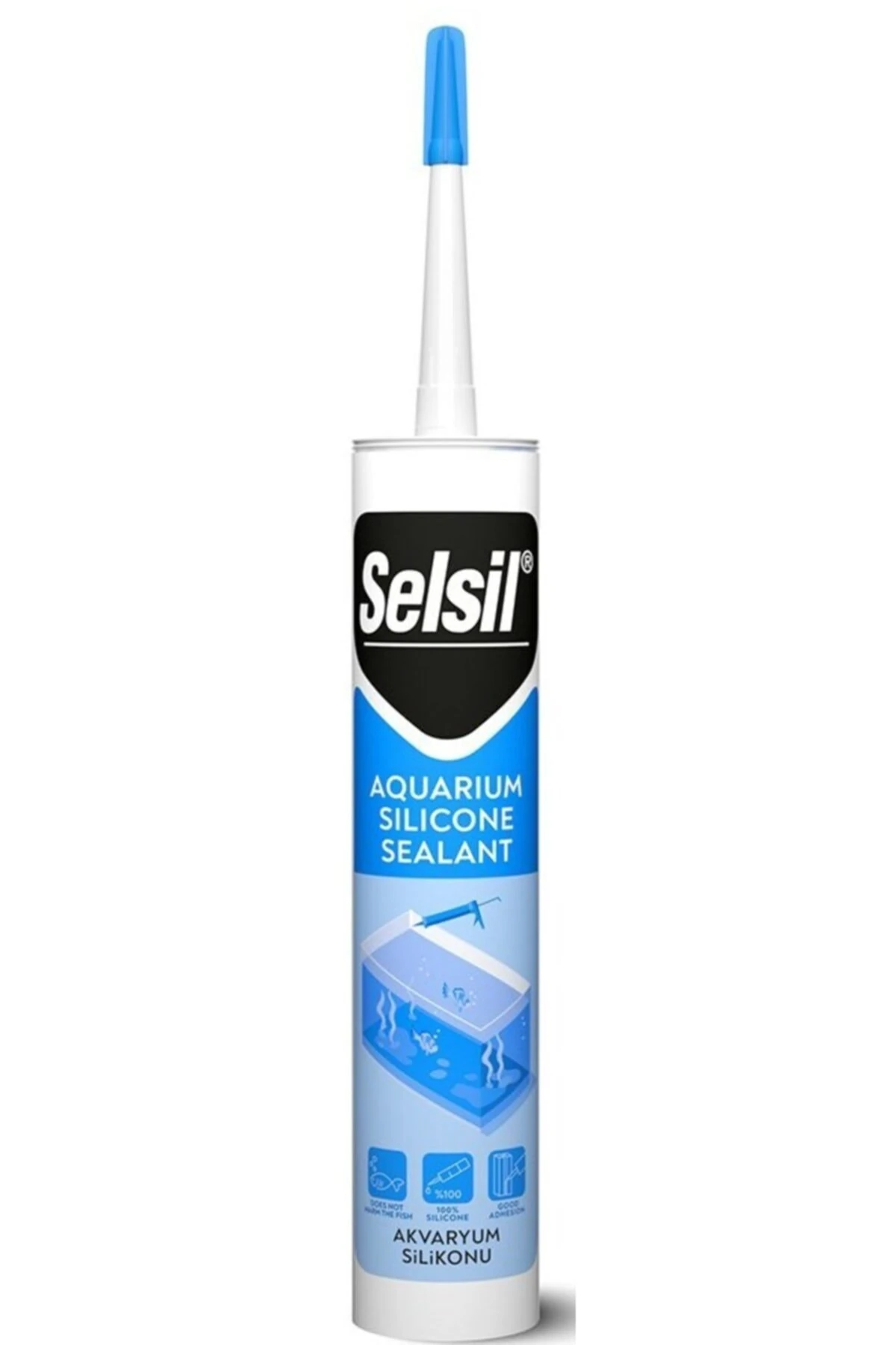 Akvaryum Silikonu Şeffaf 310 ml