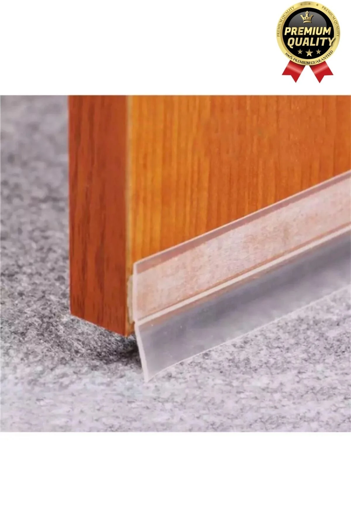 Şeffaf Silikon Rüzgâr Soğuk Böcek Engelleme Cam Kapı Pencere İzolasyon Yalıtım Şerit Bant 5mt 1 Adet