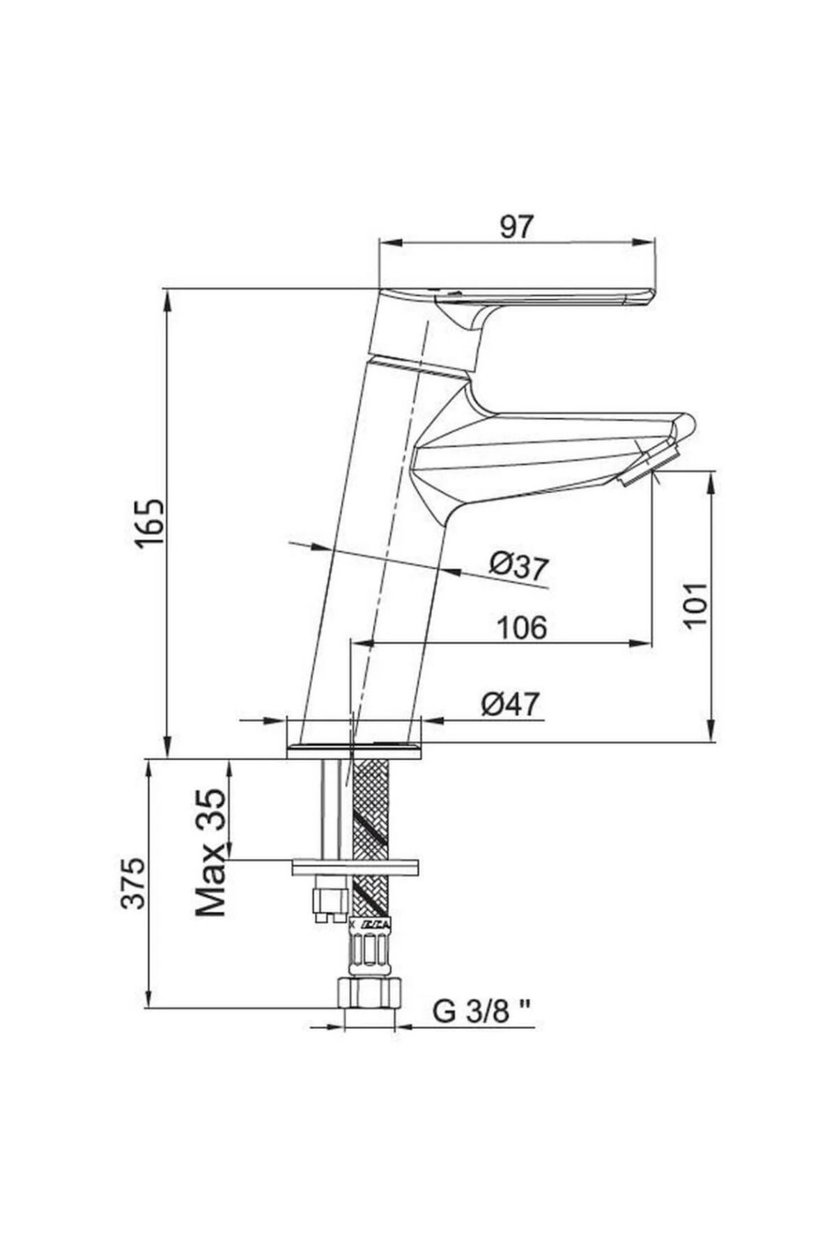 Lia Lavabo Musluk, Eviye Mutfak Ve Banyo Batarya Seti