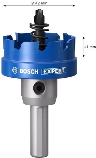 BOSCH Expert 42 mm Elmaslı Inox Panç Adaptörlü 2608901425
