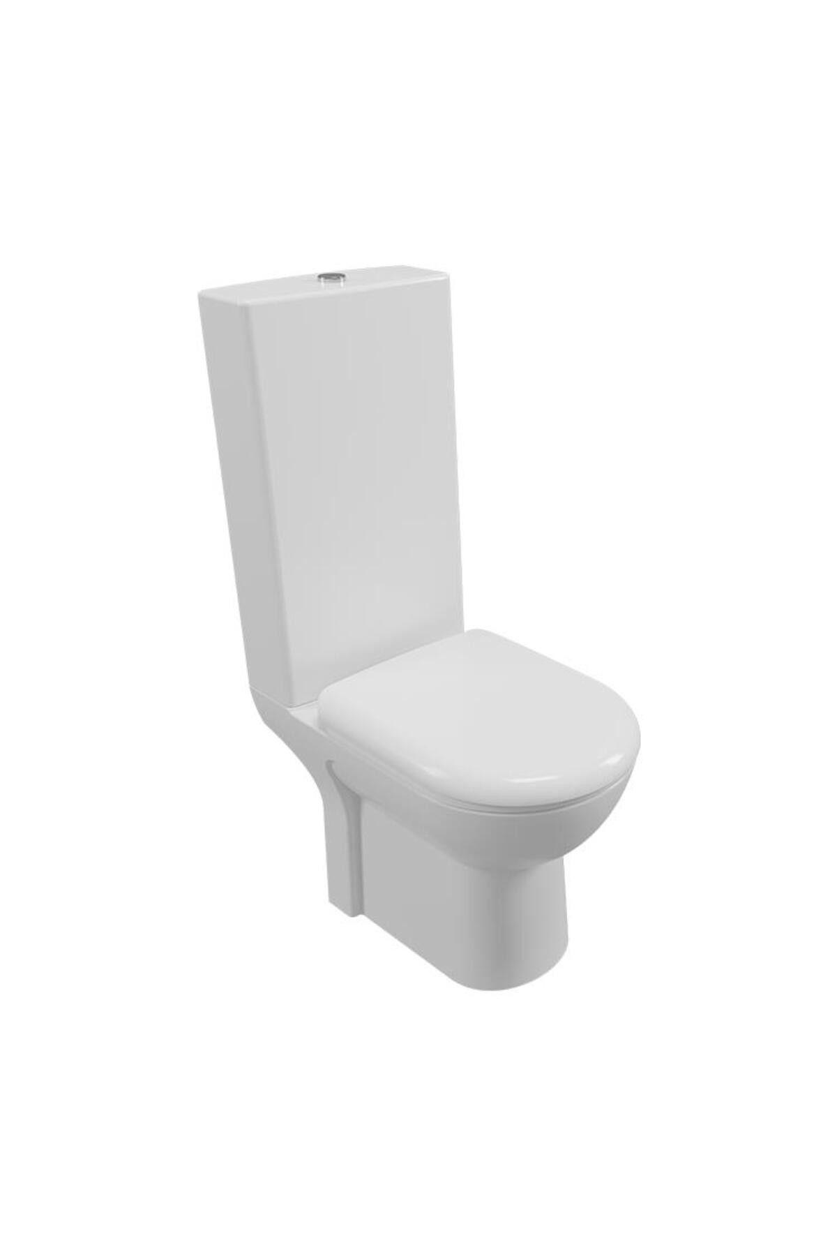 Serel Friendly 61 Cm Klozet (6716) + Amadıs 60 Cm Kılıf Rezervuar (Ad46) 6788STS110H