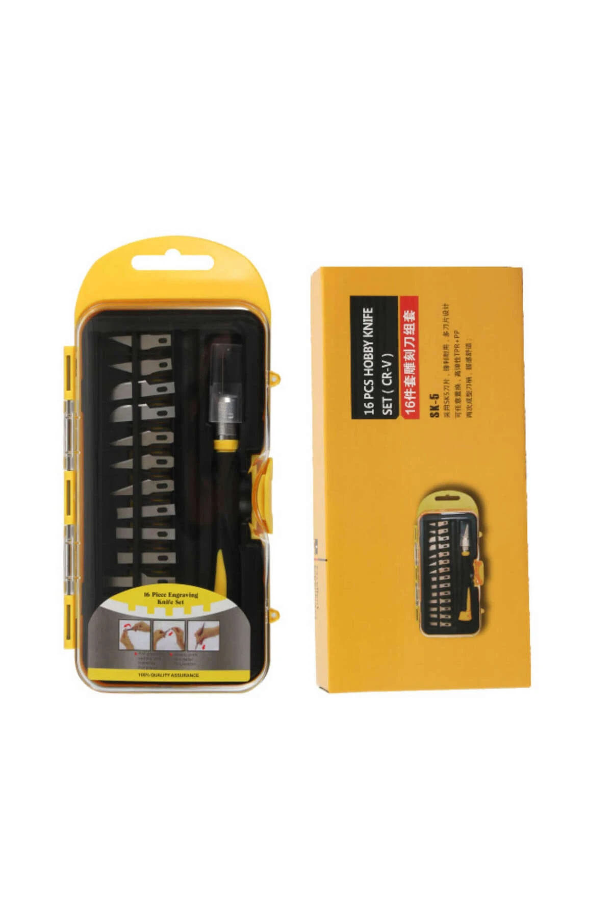 Hobi Bıçağı Kretuar Seti 16lı TH1005