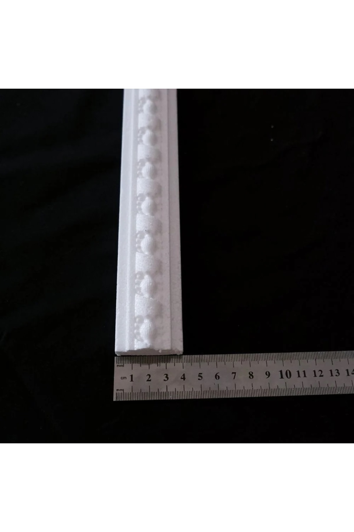 1 Metre (20 Adet) Defne Desenli Dekoratif Stropiyer Eps Köpük Çıta - 4 Cm Genişlik