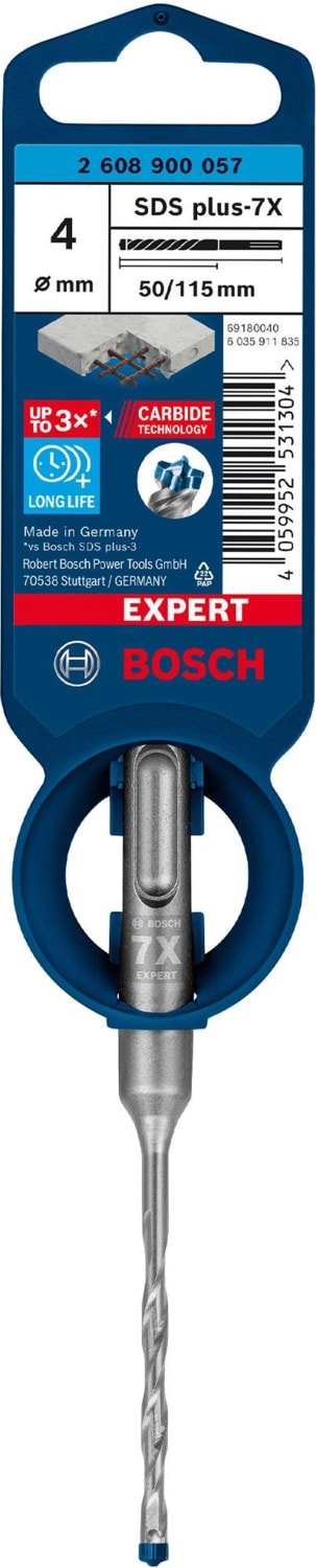 BOSCH Expert 4X115 mm Yeni Sds Plus-7x Matkap Ucu 2608900057