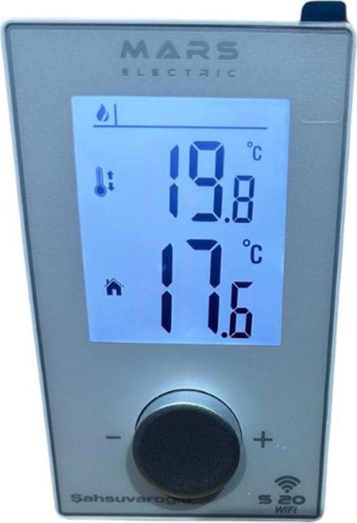 S20 Digital Wifi Beyaz Oda Termostat