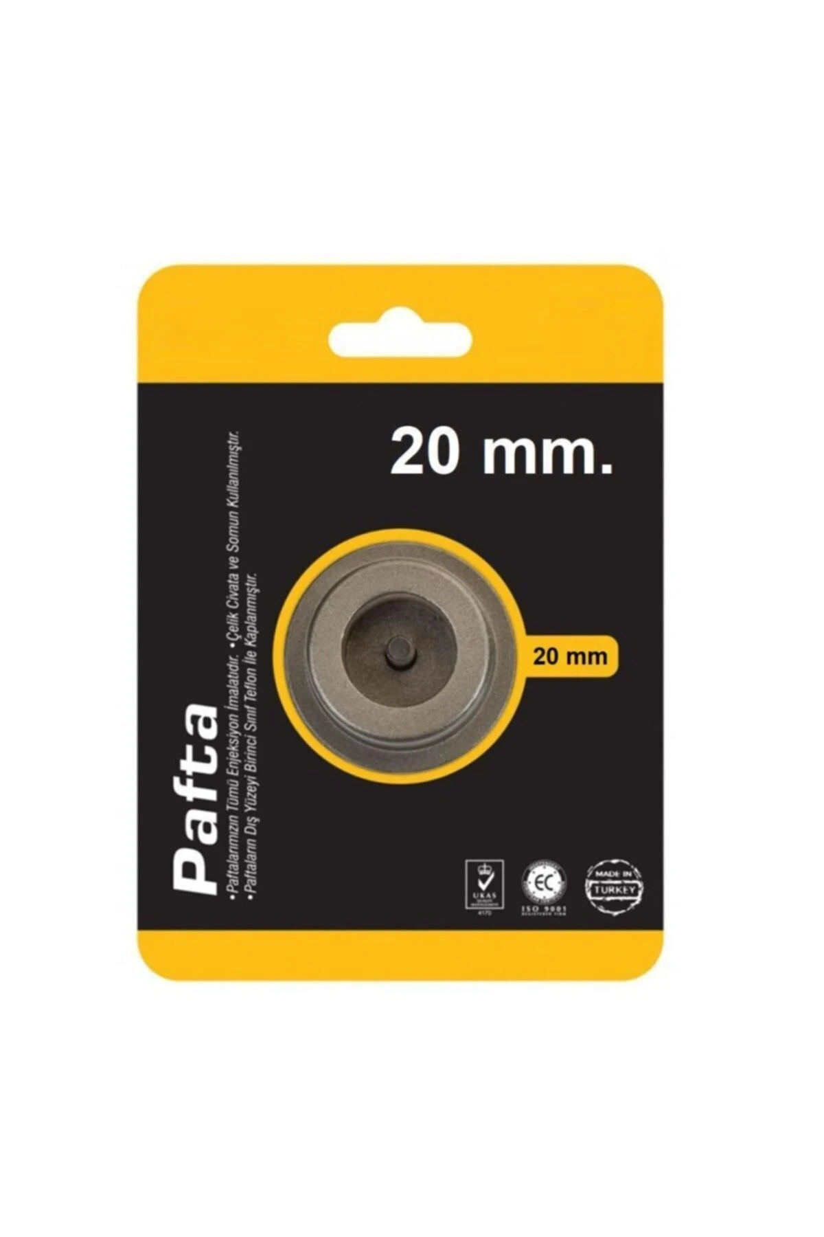 Alüminyum Boru Kaynak Paftası 20 Mm.