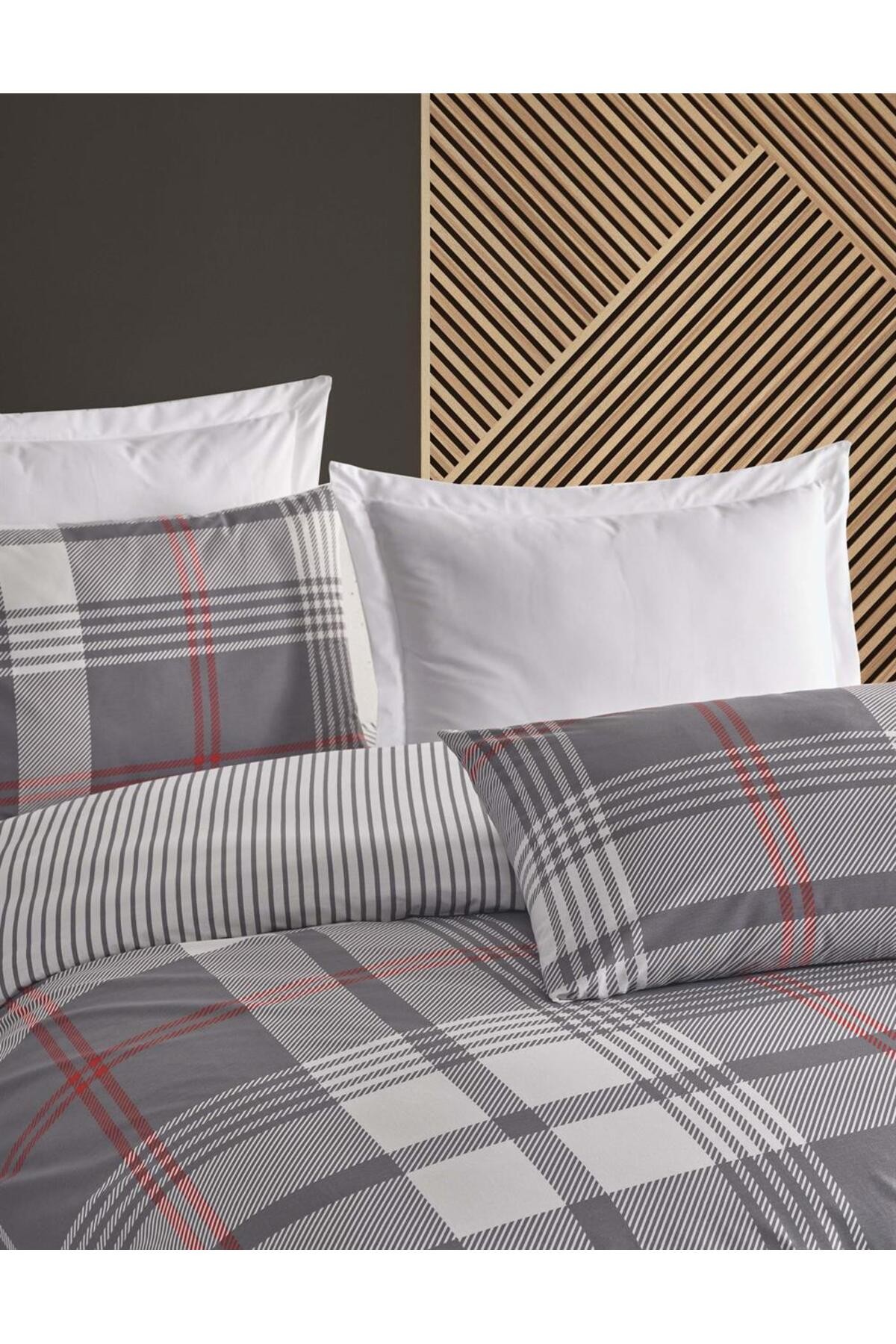 Çeyizlik %100 Cotton Çift Kişilik NOBBY Creaforce Nevresim Takımı "ÖZEL KARTON KUTUSUNDA"