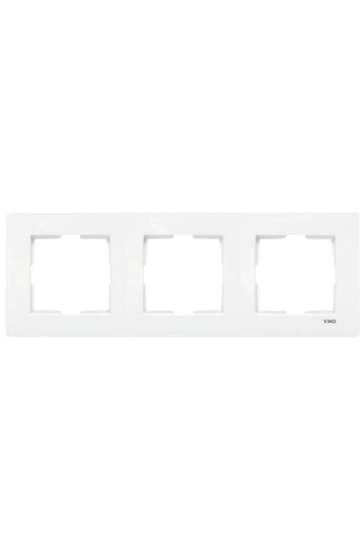 Viko Karre Üçlü Çerçeve - Beyaz 90960202