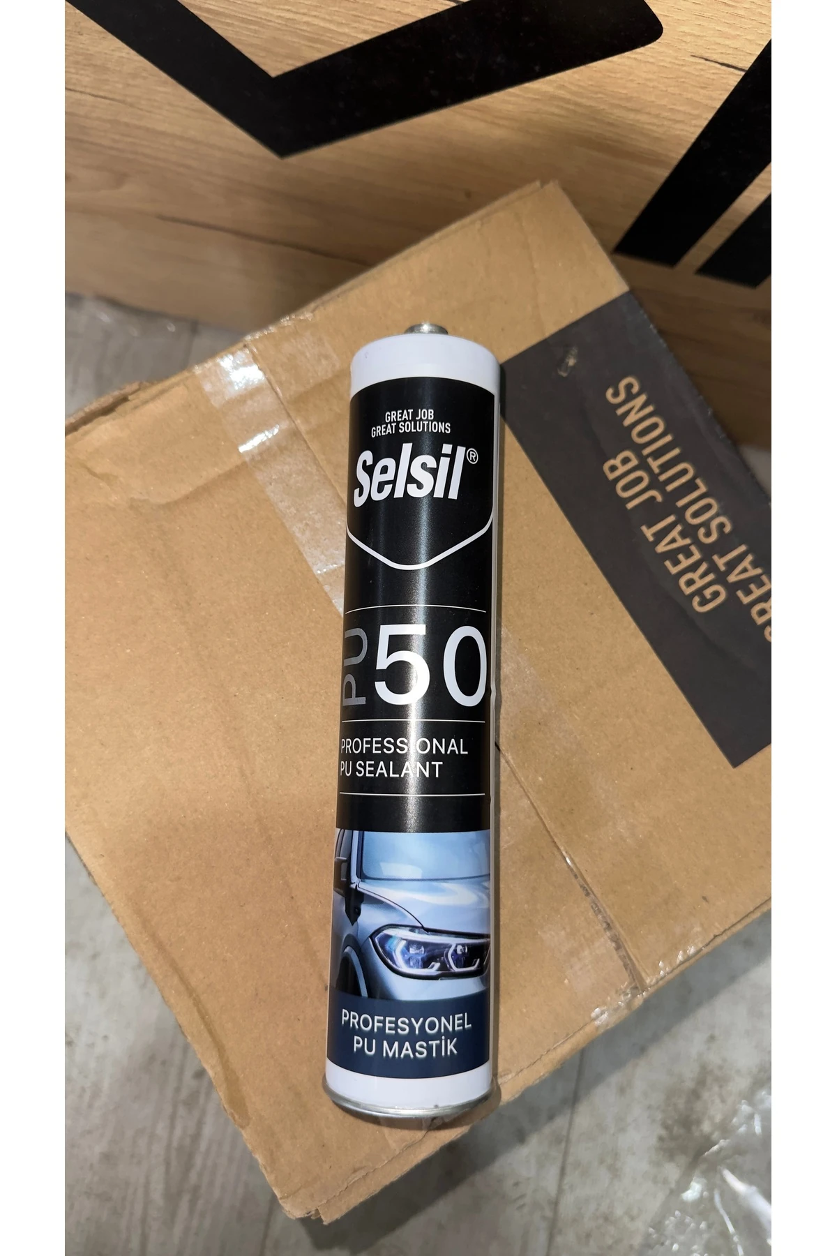 Pu Mastik Yapıştırıcı Siyah 280gr 2 Adet