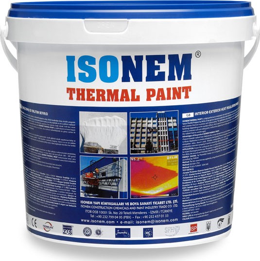 Isı Yalıtım Boyası - Thermal Paınt (18 Lt)
