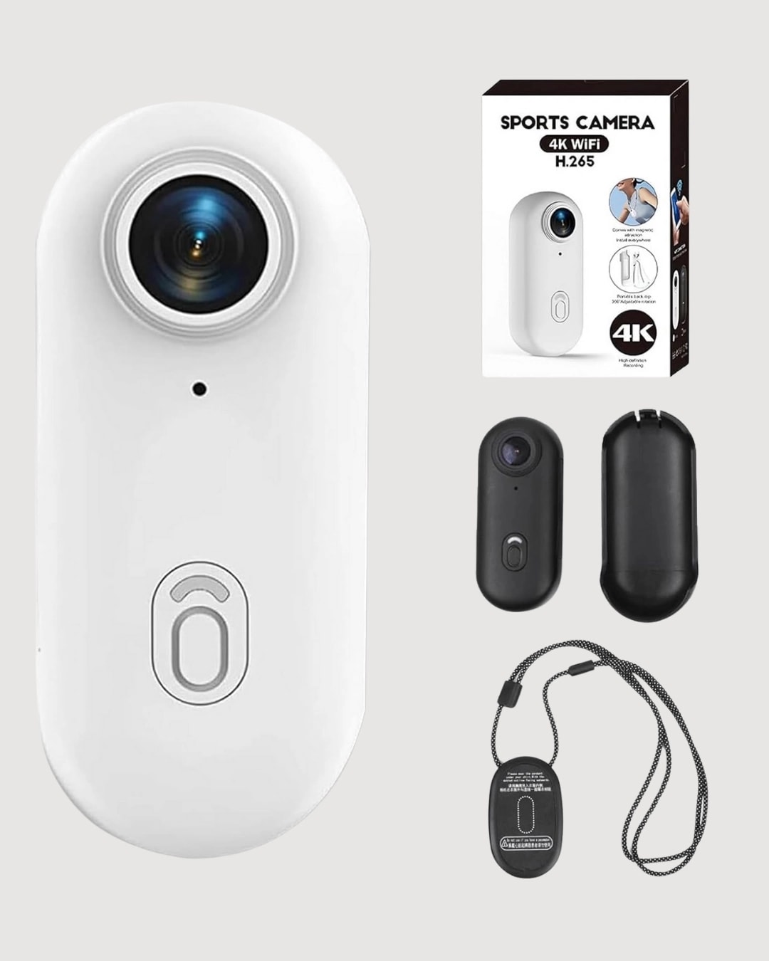 1080P Wifi Spor Kamerası Su Geçirmez Mini Aksiyon Kamera