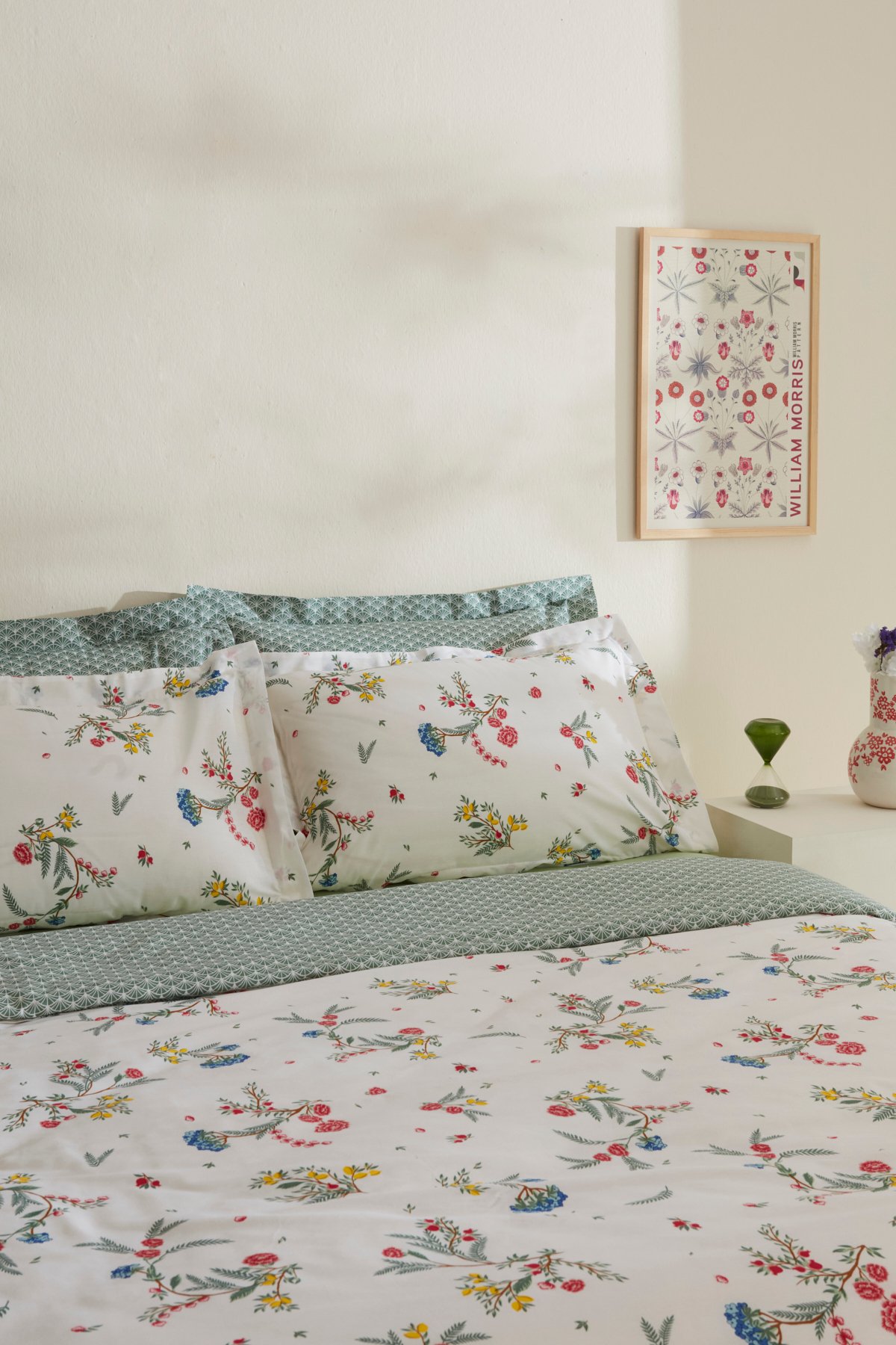 Dina %100 Pamuk Çift Kişilik Nevresim Takımı Multicolor