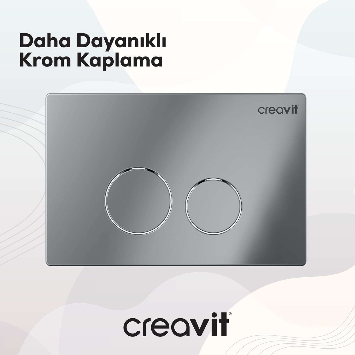 Terra Parlak Krom Kaplama Kumanda Paneli