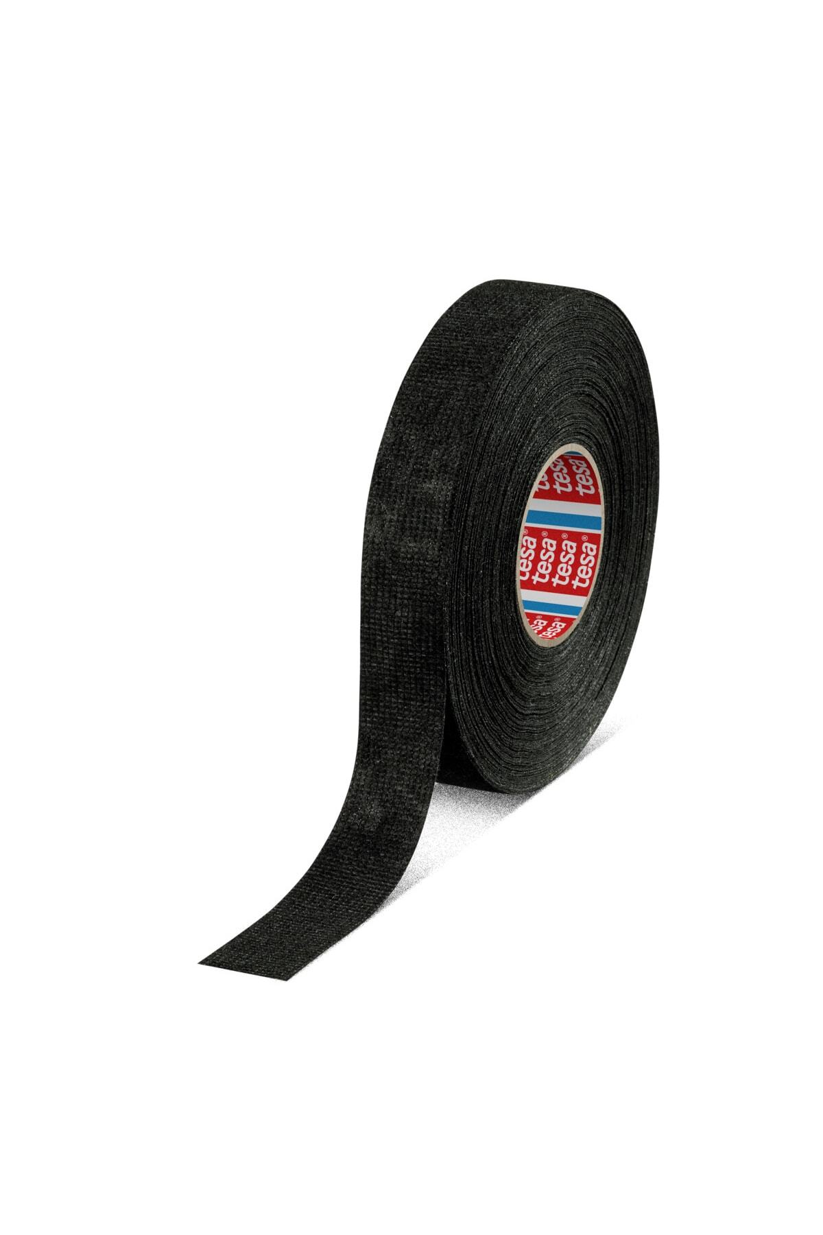 51608 Polyester Tüylü Bez Bant Siyah 15m X 19mm - Hızlı Yapıştırıcı