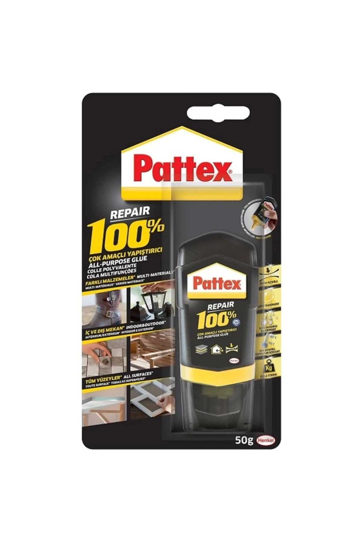 Çok Amaçlı Yapıştırıcı Repair % 100 50 gr 2393842