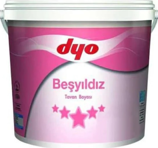 Beşyıldız Tavan Boyası Beyaz 3,5 kg