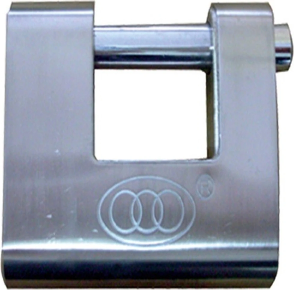 Yassı Çelik Asma Kilit 60 Mm Krom Kaplı