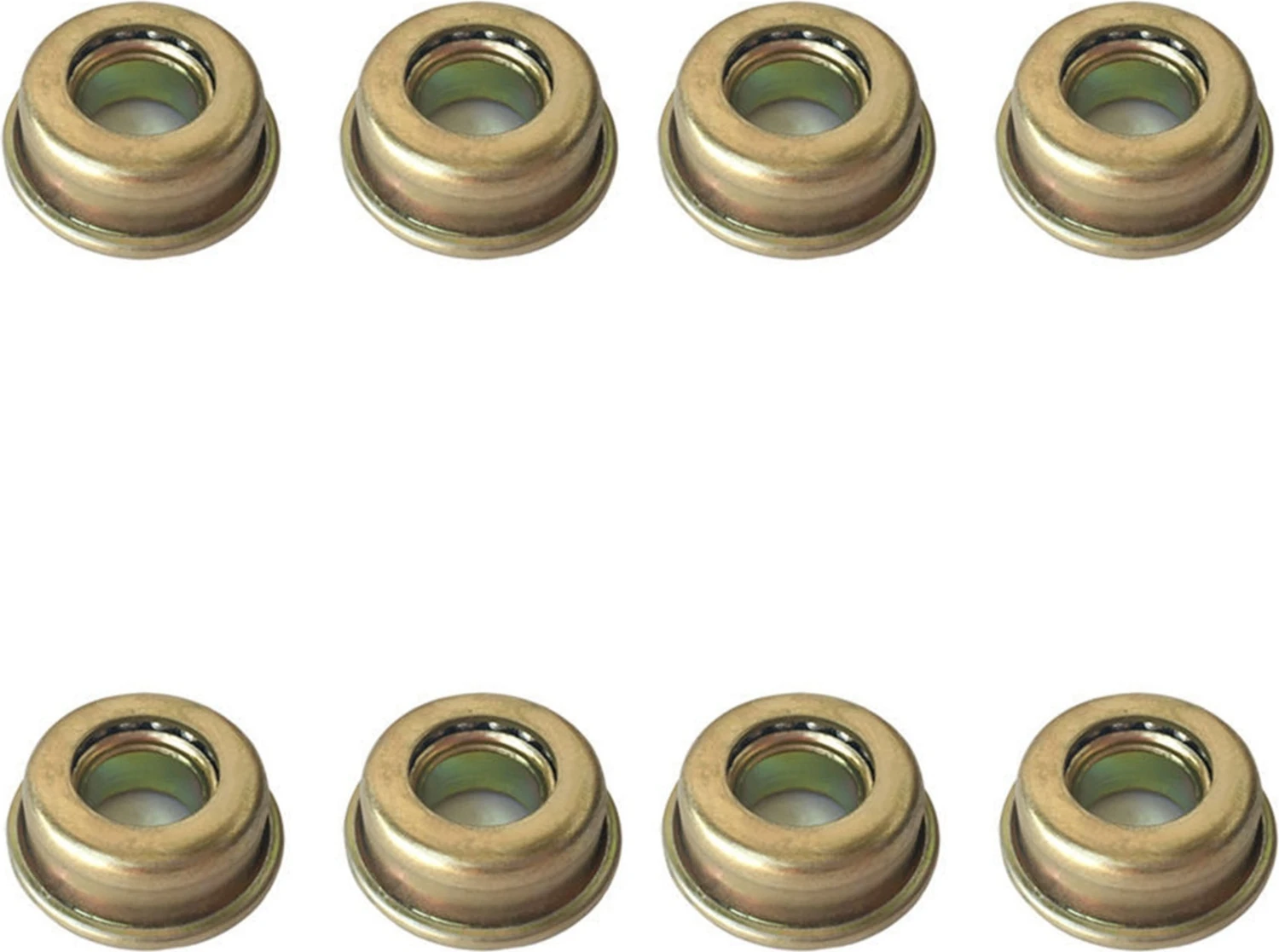 8x Dalış Çatal Rulman Iç Çapı 1/2 Inç 12.7X27X30MM Tekerlekli Sandalye Aksesuarları H009/H005 Tekerlekli Sandalye Kase Rulman (Yurt Dışından)