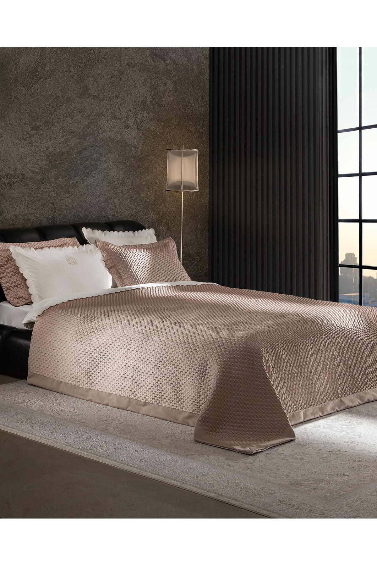 Ludesse 7 Parça Çeyiz Seti - Gold Rose