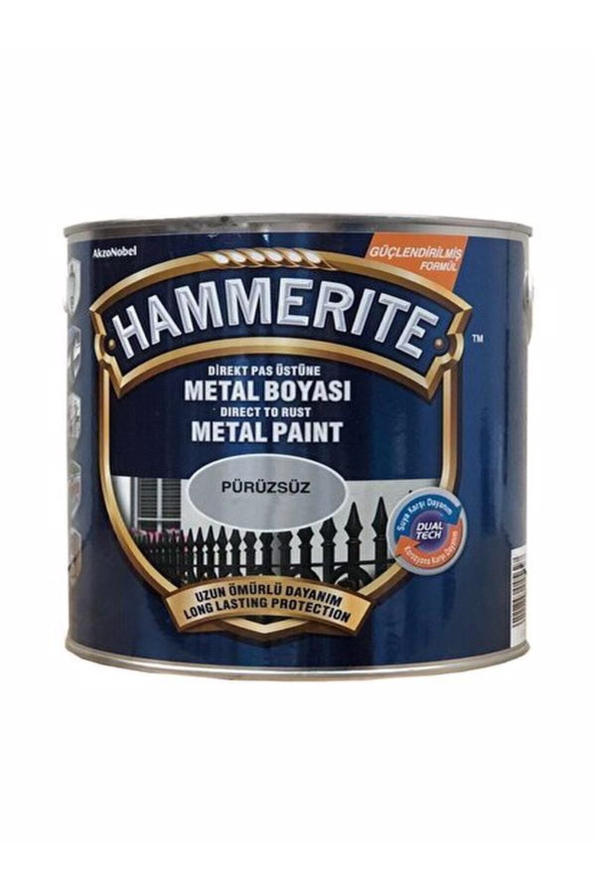 Hammerite Düz Gri 2,5lt