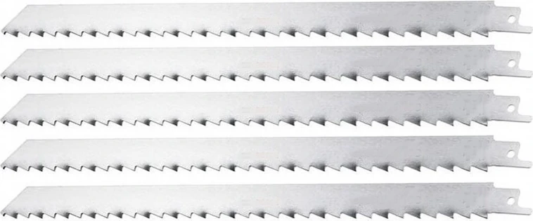 Paslanmaz Çelik 5'li 30 cm Tilki Kuyruğu Et Kemik Kesim Bıçağı