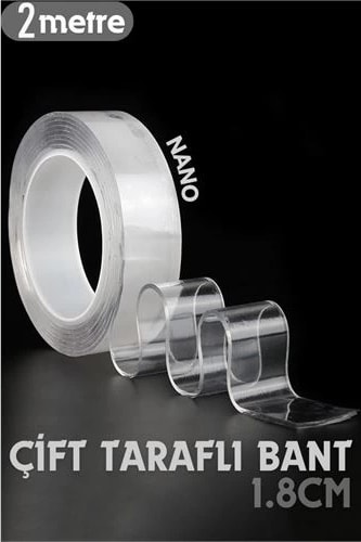Bfs 2 Metre Çift Taraflı Yapıştırıcı Bant Çivisiz Montaj