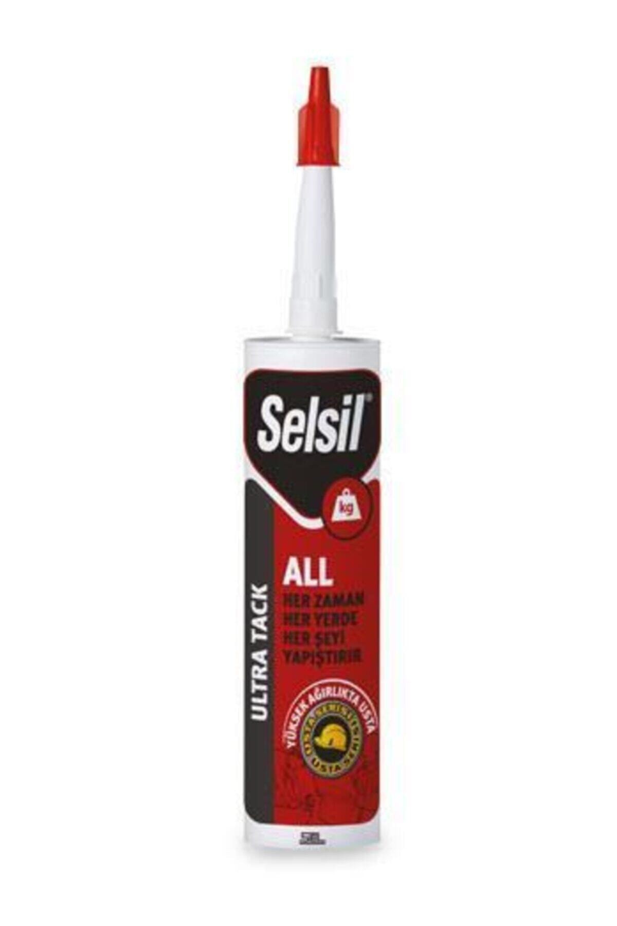 SELSİL Ultra Güçlü Korniş Yapıştırıcı Silikon 290ml