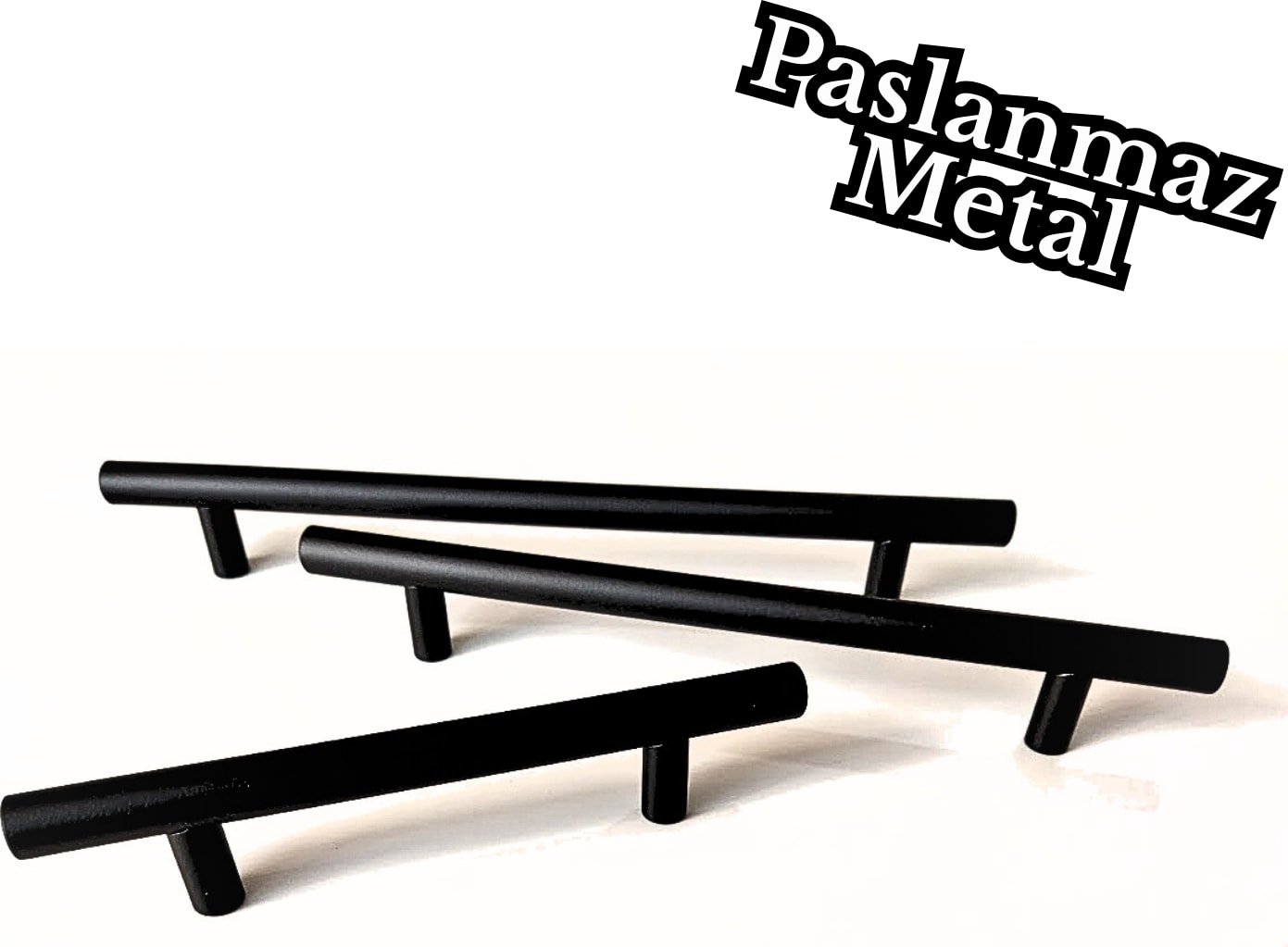 96 mm Paslanmaz Siyah Kulp Tv Ünitesi Yatak Odası Mobilya Çekmece Vestiyer Mutfak Dolap Kulbu