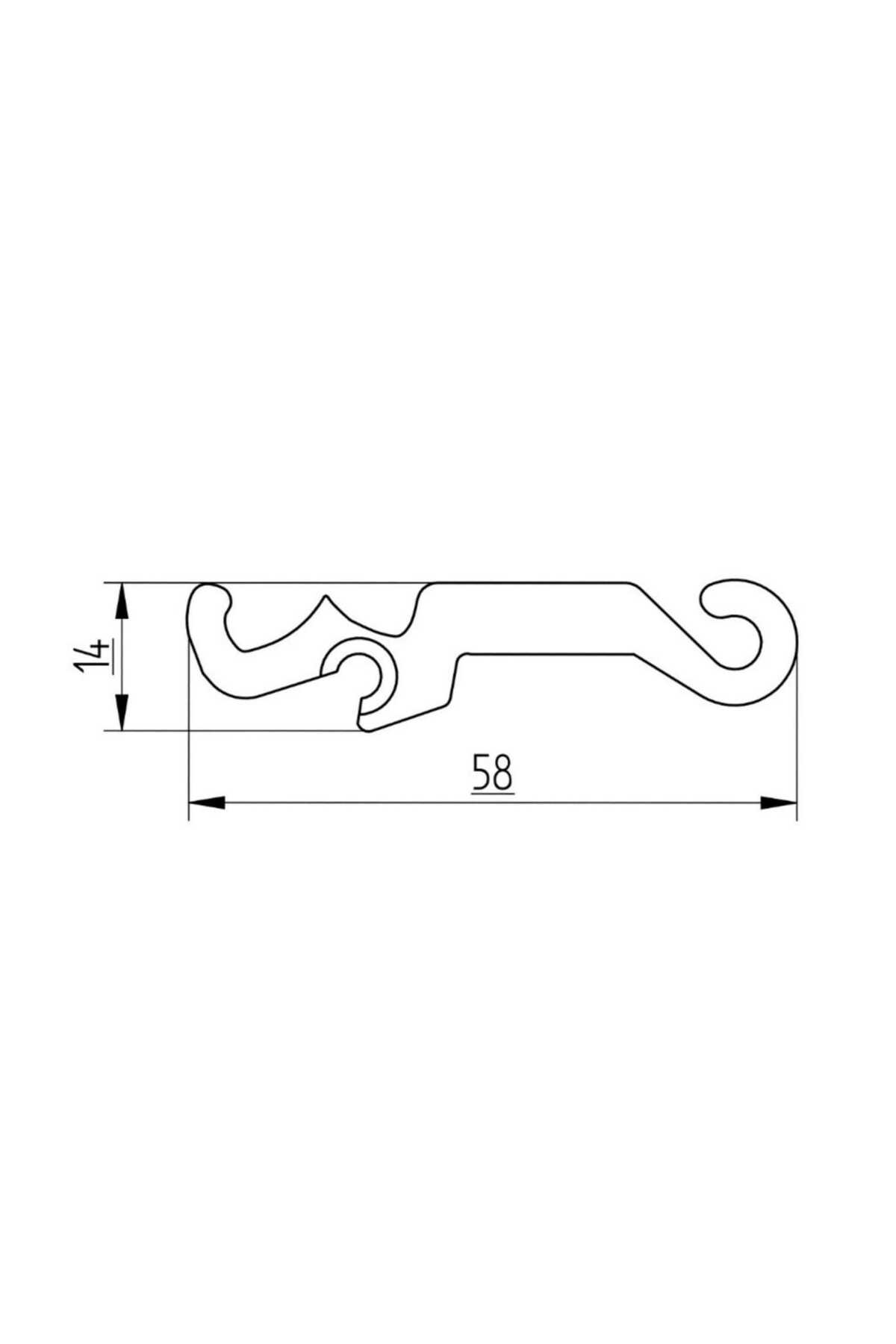 Rezervuar İç Takımı Plastik Kaldıraç Kancası