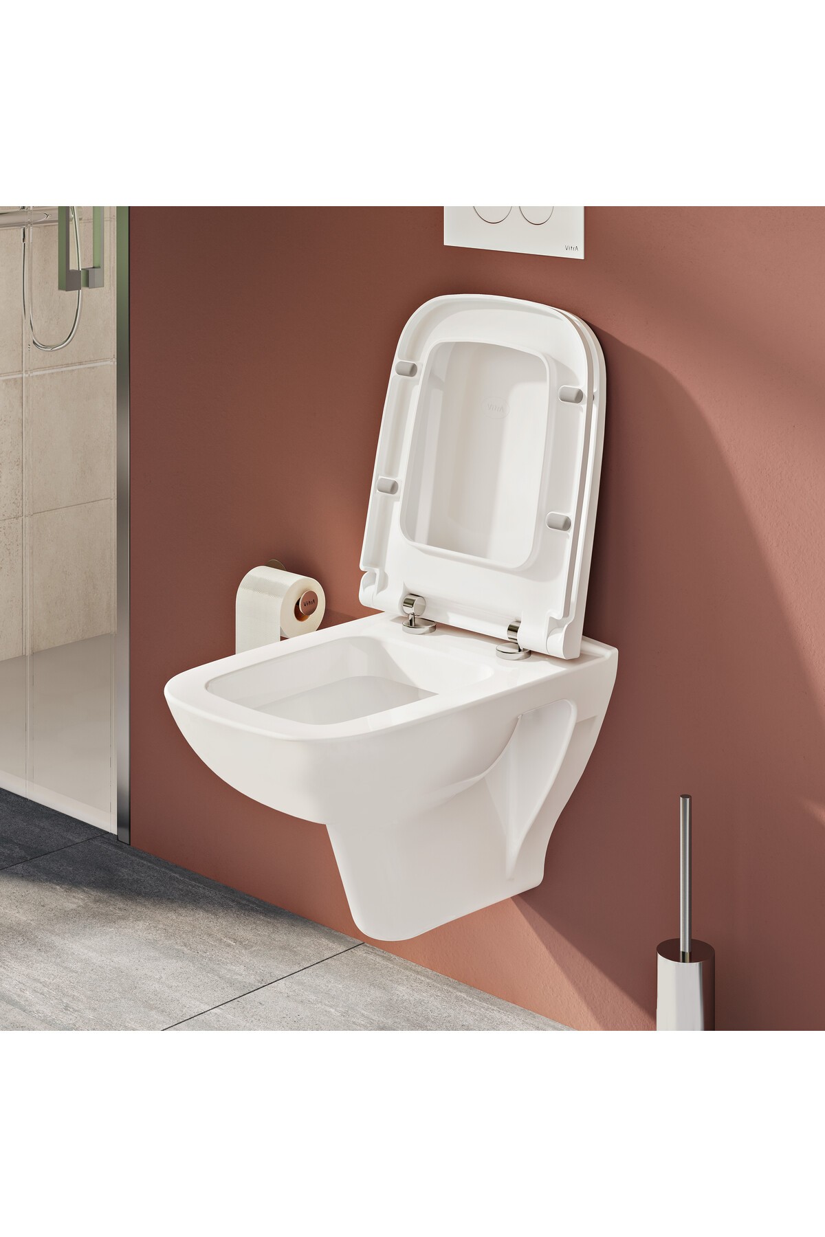 S20 77-003r009 Klozet Kapağı, Yavaş Kapanır, Kolay Çıkabilir, Beyaz