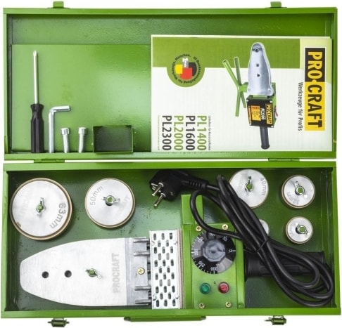 PL1600, 800 W Pprc Pvc Boru Kaynak Makinesi, 20 25 32 40 50 63 mm Pafta