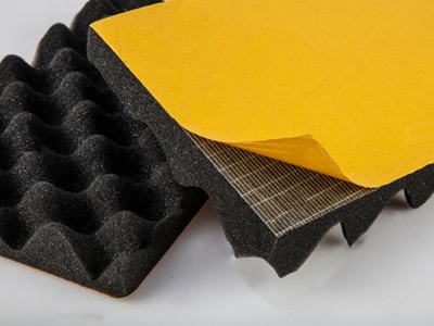 Akustik Yumurta Süngeri Kendinden Bantlı Ebat Seçenekli