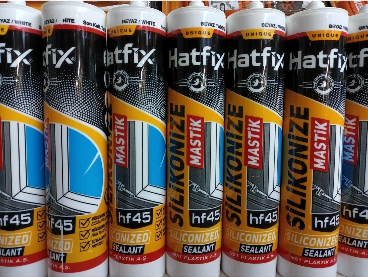 Silikon Mastik Beyaz 450GR 10 Adet