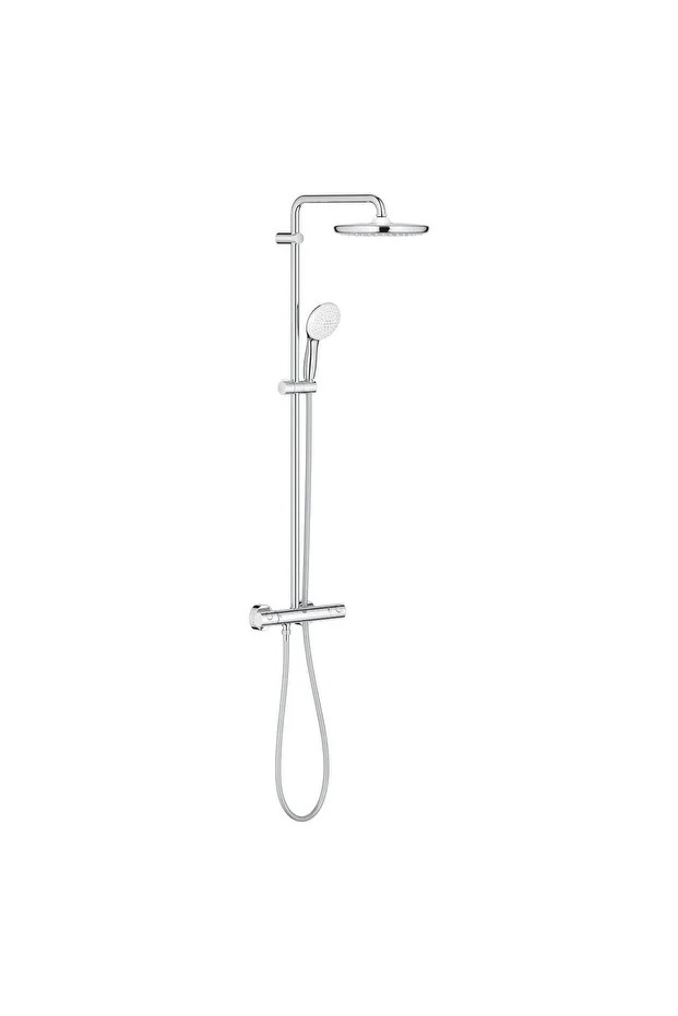Tempesta System 250 Duvara Monte Termostatik Bataryalı Duş Sistemi - 26670001